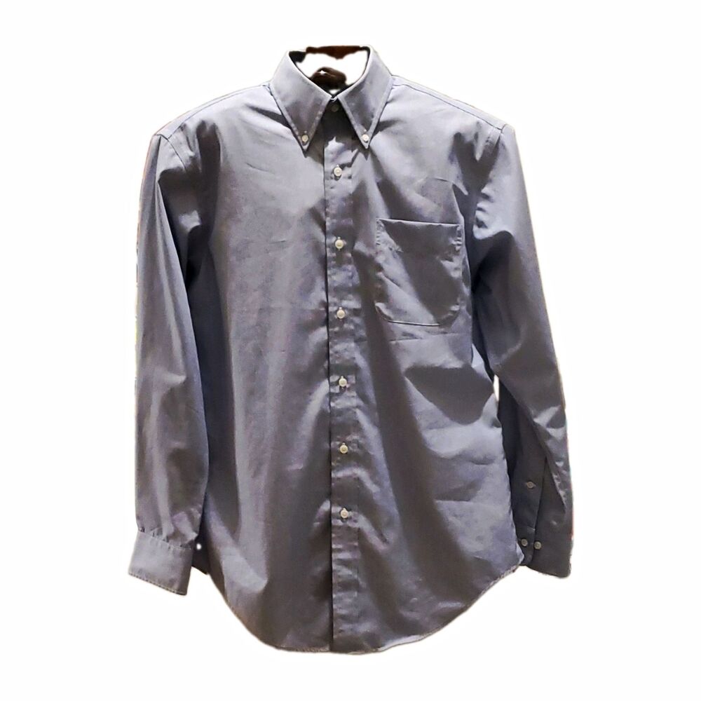 Ralph Lauren Classic Fit Non-Iron Striped Button-Down Cotton 16.5 34/35